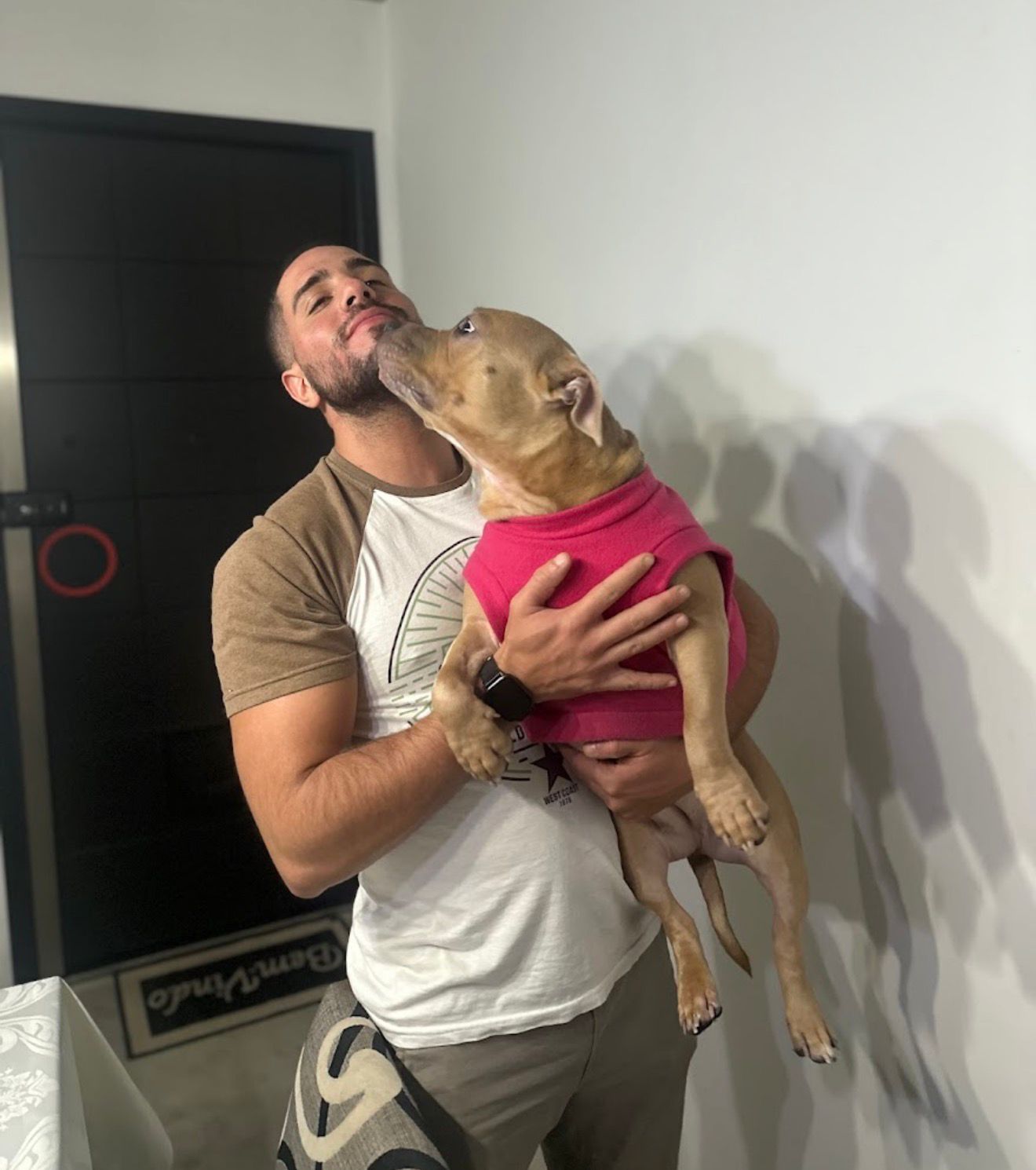 Tutor e seu pet
